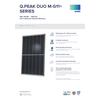 PV modulis (fotoelektriskais panelis) Q-CELLS Q.PEAK DUO M-G11+ 410W