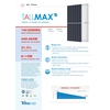PV modulis (fotovoltinis skydelis) Tallmax 455 W Sidabrinis rėmas Trina Solar energija 455W