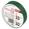 PVC insulation tape 15mm / 10m green