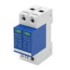QOLTEC 52585 Descargador de protección contra sobretensiones de CC / 2P / 1000V / T2 / BC