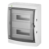 Quadro GALANT PLUS RN 2/12 IP65 Porta trasparente in N+PE (24 moduli)