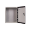 Quadro metallico ermetico RH-341 300X400X150 IP65, piastra di montaggio inclusa.