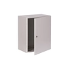 Quadro metallico ermetico RH-563 500X600X300 IP65, piastra di montaggio inclusa.