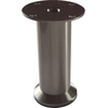 Quellmalz Küchentechnik Furniture leg stainless steel round height: 100 - 120 mm