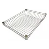 Rack de armazenamento de cesta profissional | 4 Prateleiras | 61x46x182 | Universal