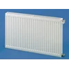 Radiateur PURMO C21S 500x800, puissance de chauffe : 925W (75/65/20°C), radiateur à panneaux en acier avec raccordement latéral, PURMO Compact, blanc RAL9016