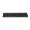 RAPOO keyboard E9100M, wireless, Ultra-slim, CZ / SK, black