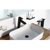 Ravak washbasin tap 10 ° Free 333 mm black