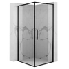 Rea Abra Black Mat Shower Cabin 90x90 without a shower tray - Additionally 5% DISCOUNT on the code REA5