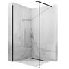 Rea Aero shower wall 110 Black Mat - additional 5% DISCOUNT with code REA5