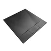 Rea Basalt μαύρος ορθογώνιος δίσκος ντους 80x100- Επιπλέον έκπτωση 5% με κωδικό REA5
