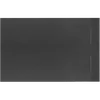 Rea Basalt schwarz rechteckige Duschwanne 80x100- Zusätzlich 5% Rabatt mit Code REA5