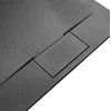 Rea Bazalt Long black rectangular shower tray 80x100- Additionally 5% discount with code REA5