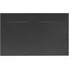 Rea Bazalt Plato de ducha rectangular largo negro 80x100- Además 5% descuento con código REA5