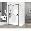 Rea Bler 110 shower wall with shelf and Evo hanger