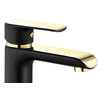 Rea Boom Black/Gold High washbasin faucet - Additionally 5% DISCOUNT with code REA5