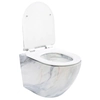 Rea Carlos granieten mat hangende toiletpot met softclose toiletbril - Extra 5% KORTING op de code REA5