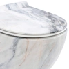 Rea Carlos granite matt suspended toilet bowl with a soft-close toilet seat - Additional 5% DISCOUNT on the code REA5