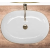 Rea Cleo bordplade håndvask 61 Gold Edge - Yderligere 5% rabat med kode REA5
