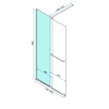 Rea Cortis shower wall 120 - additional 5% DISCOUNT with code REA5