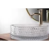 Rea Cristal gennemsigtig bordplade håndvask - Yderligere 5% rabat med kode REA5
