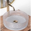 Rea Cristal transparent countertop washbasin - Additionally 5% discount with code REA5