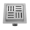 Rea Cross brushed nickel point drain 12x12cm - Additionally 5% discount with code REA5