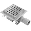 Rea Cross brushed nickel point drain 12x12cm - Additionally 5% discount with code REA5