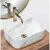 Rea Demi mini Aiax shiny countertop washbasin - Additionally 5% discount with code REA5