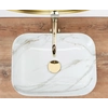 Rea Demi mini Aiax shiny countertop washbasin - Additionally 5% discount with code REA5