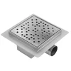 Rea Dots point drain brushed nickel 15x15cm- Επιπλέον 5% έκπτωση με κωδικό REA5