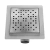 Rea Dots point drain brushed nickel 15x15cm- Επιπλέον 5% έκπτωση με κωδικό REA5