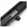 Rea Greek linear drain 80 cm Black mat - additional 5% DISCOUNT on code REA5