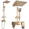 Rea Jack shower set, brushed gold - Additionally, 5% discount with code REA5