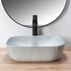 Rea Livia Gray countertop washbasin - Additionally 5% discount with code REA5
