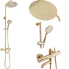 Rea Lungo L.Gold exposed bathtub and shower set, gold - ADDITIONALLY 5% DISCOUNT FOR CODE REA5