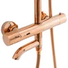 Rea Lungo shower and bathtub set, pink gold - Additionally, 5% discount with code REA5