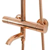 Rea Lungo shower and bathtub set, pink gold - Additionally, 5% discount with code REA5