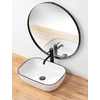 Rea Marbel countertop washbasin 465x330x135 mm - Additionally 5% discount with code REA5