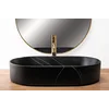 Rea Nadia asztali mosdókagyló 60 fekete kőmatt - Plusz 5% kedvezmény a REA5 kóddal