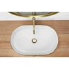 Rea Nadia countertop washbasin 60 gold edge - additional 5% DISCOUNT with code REA5