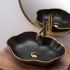 Rea Peal Black Gold Egde bordplade håndvask - yderligere 5% RABAT med kode REA5