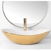 Rea Royal countertop washbasin 60 White Gold - additional 5% discount with code REA5