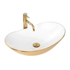 Rea Royal countertop washbasin 60 White Gold - additional 5% discount with code REA5