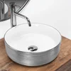Rea Sami sølv bordplade håndvask - Yderligere 5% rabat med kode REA5