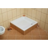 Receveur de douche acrylique Stabilsound 80x80x26 / /12 cm carré Grawello