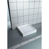 Receveur de douche en ligne 80x80 cm carrelage carré type 16x80x80x5cm