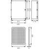 Reconstruction of the switchgear Uni-2 UNIbox IP65 500x400x179