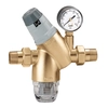 Reductor de presiune a apei cu CALEFFI 5351 - filtru 3/4" cu manometru