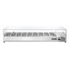 Refrigerated Display Cabinet Salad Counter 9x 1/3 Gn Hendi 232996